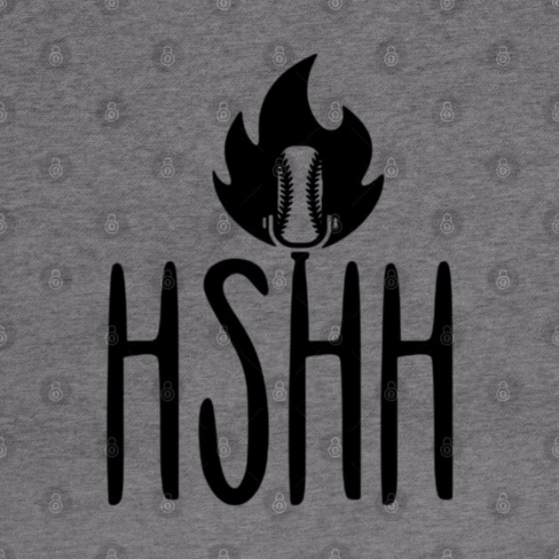 HSHH Alternate Logo - BLACK by Half Street High Heat